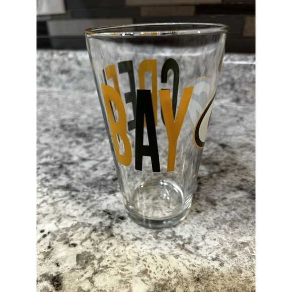 Green Bay Packers 16oz. Team Overtime Pint Glass Discontinued - Picture 4 of 6